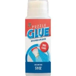 Online MasterPieces Puzzle Accessories - 5oz Glue with Sponge Applicator