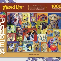 Online Maynards Puzzle Twist - Doggone Crazy! - 1,000 Piece Puzzle