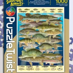 Outlet Maynards Puzzle Twist - Fish Frenzy! - 1,000 Piece Puzzle