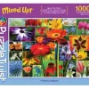 Online Maynards Puzzle Twist - Flowers In Bloom - 1,000 Piece Puzzle