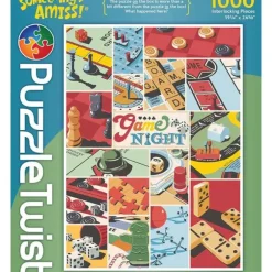 Clearance Maynards Puzzle Twist - Game Night - 1,000 Piece Puzzle