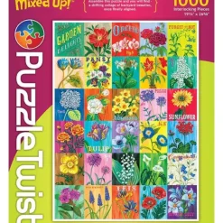 Best Maynards Puzzle Twist - Garden Delights - 1,000 Piece Puzzle