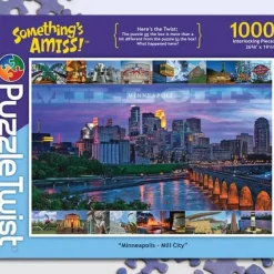 Maynards Puzzle Twist - Minneapolis Mill City - 1,000 Piece Puzzle