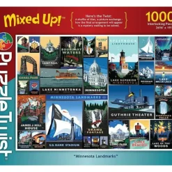 Maynards Puzzle Twist - Minnesota Landmarks - 1,000 Piece Puzzle