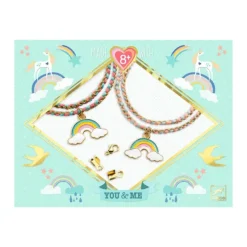 DJECO Rainbow Kumihimo Beads & Jewelry