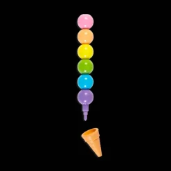 Sale Ooly Rainbow Scoops Stacking Crayons