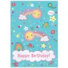 Outlet Peaceable Kingdom Rainbow With Stickers Card