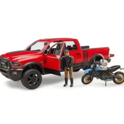 Discount Bruder RAM 2500 Power Wagon with Scrambler Ducati Desert Sled