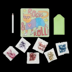 New Ooly Razzle Dazzle DIY Gem Art Kit: Rolling Rocker