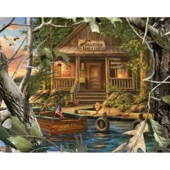 Online MasterPieces Realtree - Gone Fishing - 1000 Piece Puzzle