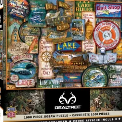 Best MasterPieces Realtree - Off to the Lakehouse - 1000 Piece Puzzle