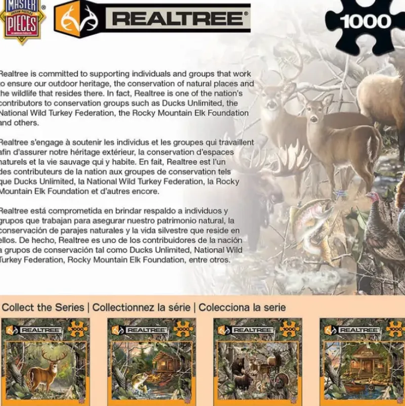 Hot MasterPieces Realtree - Open Season - 1000 Piece Puzzle