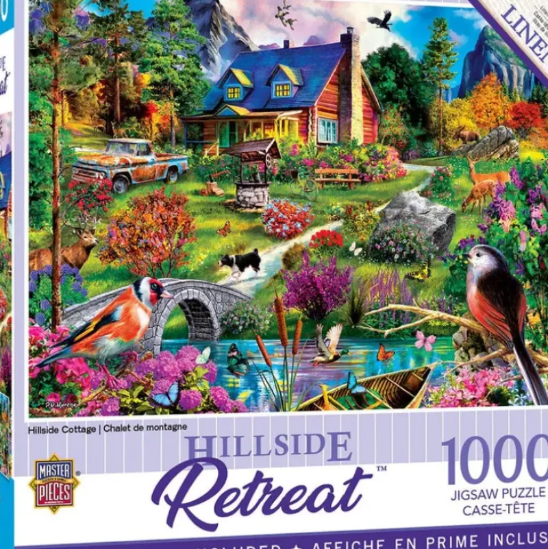 Sale MasterPieces Retreats - Hillside Cottage - 1000 Piece Puzzle