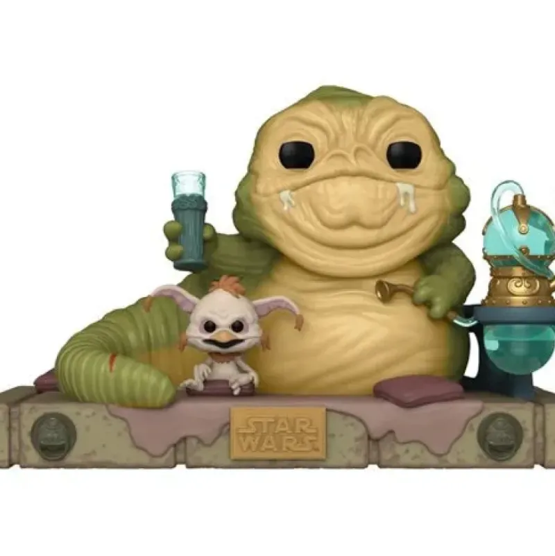 Discount Funko Return of the Jedi: 40th Anniversary - Jabba and Salacious Crumb Deluxe Pop! Vinyl Figure