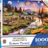 MasterPieces Richard Macneil Art Gallery - Fireworks on the Mountain - 1000 Piece Puzzle
