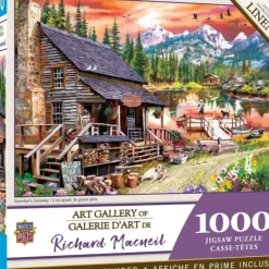 Discount MasterPieces Richard Macneil Art Gallery - Grandpa's Getaway - 1000 Piece Puzzle