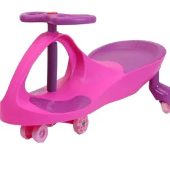 Great Playthings Ride-On Wiggle Car with Light-Up Wheels, 3 Years & Up, Twist, Swivel & Go!