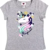 Best Childrens Apparel RMLA Girls Blush 7-12 Foil Screen T-Shirt