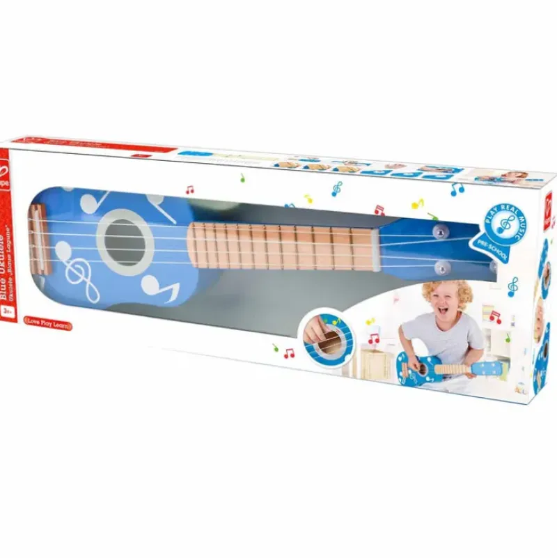 Sale Hape Rock Star Ukulele - Blue