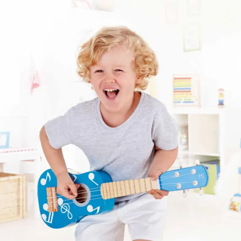 Sale Hape Rock Star Ukulele - Blue