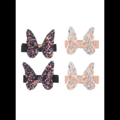 New Creative Education Rockstar Butterfly Hairclips (2PC Set)