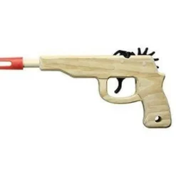 Hot Parris Toys Rubber Band Gun Eagle 11" Long Solid Wood 12 Shot