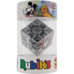 Sale Spin Master Rubik's 3 x 3 Disney 100th Anniversary Metallic Platinum Cube