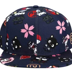Hot Bio World Sanrio x Naruto Limited Edition AOP Flat Bill Snapback Hat