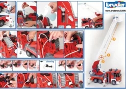 Sale Bruder Scania Fire Engine w/ Water Pump and Light & Sound