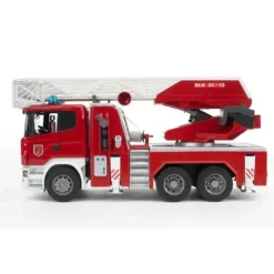 Best Bruder Scania Fire Engine w/ Water Pump and Light & Sound