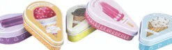 Discount Peaceable Kingdom Scented Sticker Tin - Strawberry Ice Cream