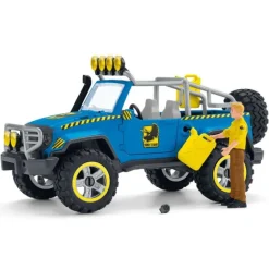 Hot Schleich Off-road Vehicle with Dino Outpost