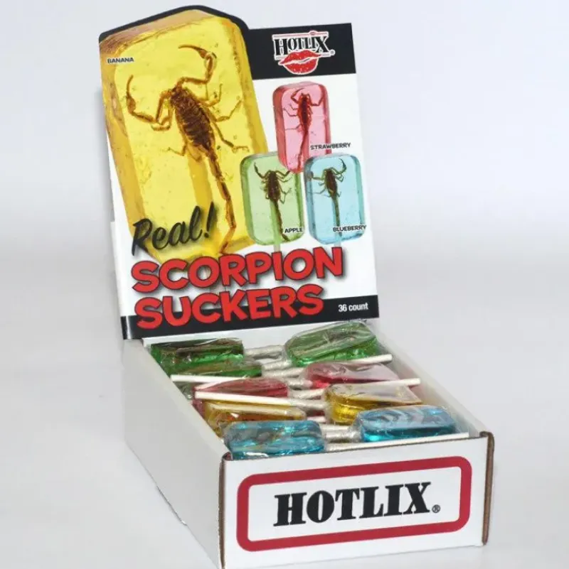 Online Hotlix Scorpion Suckers Assorted Flavors