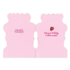 Outlet Peaceable Kingdom Scratch & Sniff Birthday Card - Strawberry Birthday Cake
