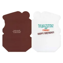 Online Peaceable Kingdom Scratch & Sniff Birthday Card - Smore's