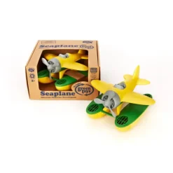 Clearance Green Toys Seaplane - Yellow Wings