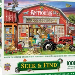 Best MasterPieces Seek & Find - Antiques for Sale - 1000 Piece Puzzle