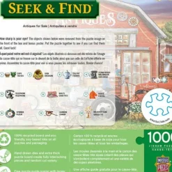 Best MasterPieces Seek & Find - Antiques for Sale - 1000 Piece Puzzle