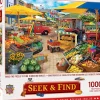 Sale MasterPieces Seek & Find - Market Square - 1000 Piece Puzzle