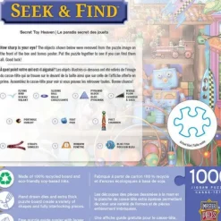 Clearance MasterPieces Seek & Find - Secret Toy Heaven - 1000 Piece Puzzle
