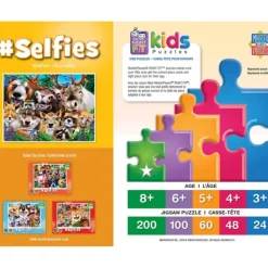 Online MasterPieces Selfies - Woodland Wackiness - 200 Piece Puzzle