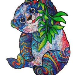 Best Unidragon Serious Panda Wooden Puzzle