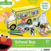 Best MasterPieces Sesame Street - Buildable Cardboard Creations School Bus