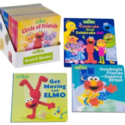 Best 4 Seasons Sesame Street Board Book Assorted Styles