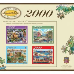 Outlet MasterPieces Signature Collection - Adirondack Anglers - 2000 Piece Puzzle