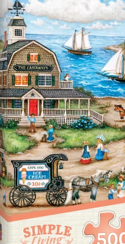 Discount MasterPieces Simple Living - 500 Piece Puzzle Assortment