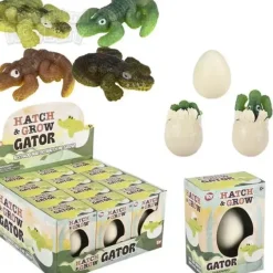 The Toy Network Small Hatch And Grow Gator Egg