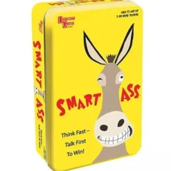 Clearance University Games Smart Ass Card Game Tin