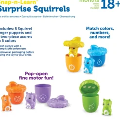 Sale Learning Resources Snap-n-Learn Surprise Squirrels