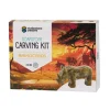 New XYZ Toys Soapstone Carving Kit Rhinoceros